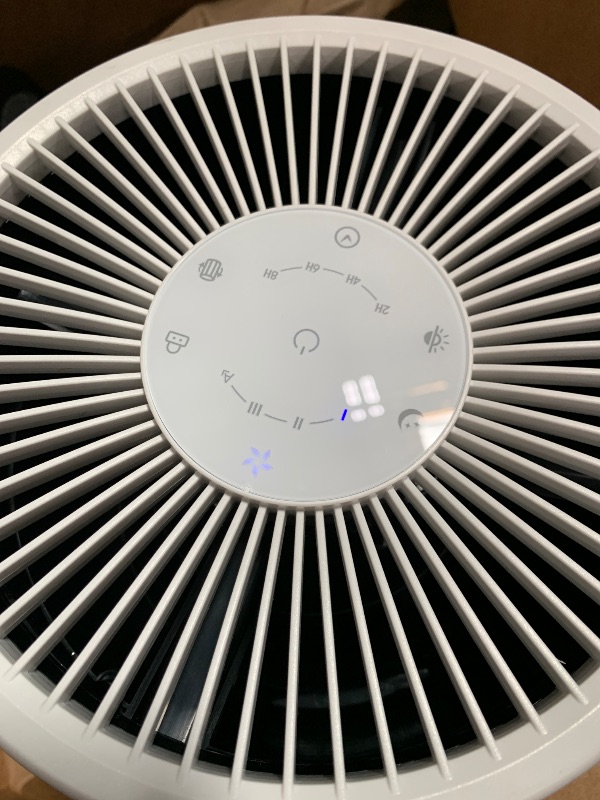 Photo 1 of ***(PARTS ONLY/ NON FUNCTIONAL)***Amazon Basics Air Purifier for Home and Office, With 3-Stage Filtration, HEPA Filter With Activated Carbon, 3 Speeds, Timer, Sleep Mode (32db), Energy Star Certificate, Covers Up to 1067 Sq ft, White