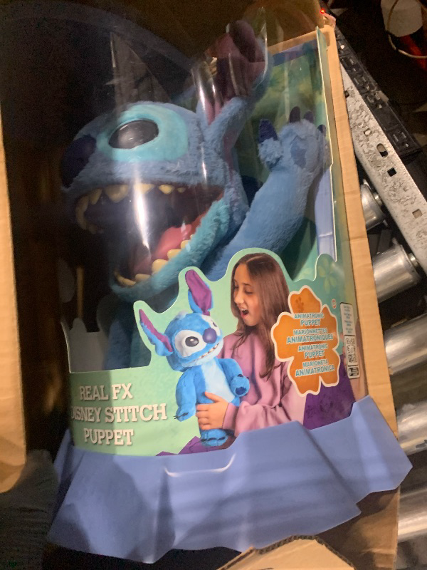 Photo 1 of (used) WOW! Stuff Disney Stitch Puppetronic by RealFX | with a Limited 1st Edition Certificate | Looks, Feels & Sounds Real! | Disney's Lilo & Stitch 
