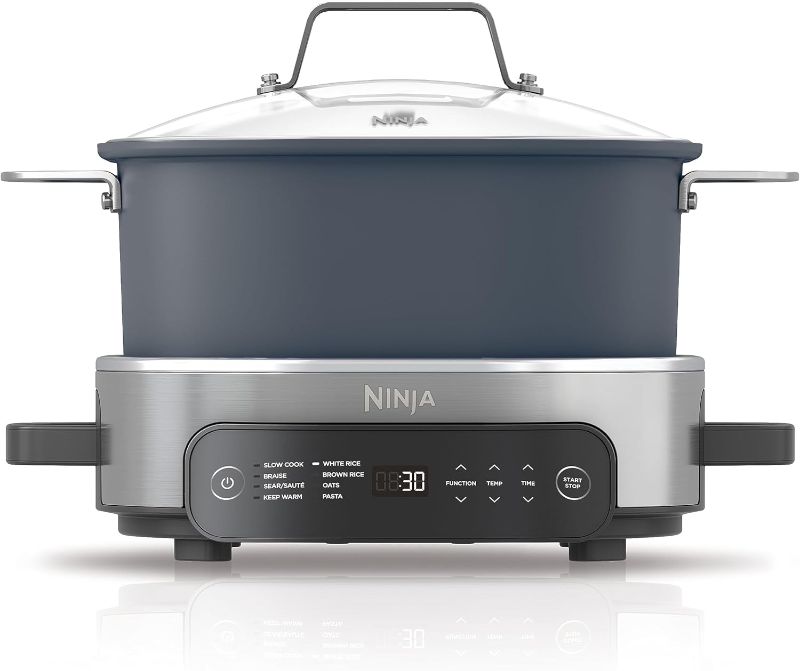 Photo 1 of 
Ninja MC1101 Foodi Everyday Possible Cooker Pro, 8-in-1 Versatility, 6.5 QT, One-Pot Cooking, Replaces 10 Cooking Tools, Faster Cooking, Family-Sized...