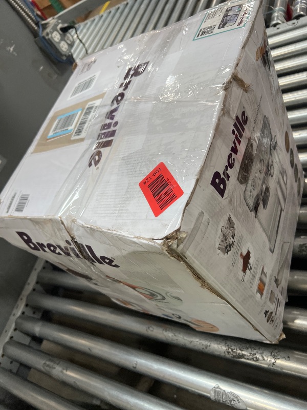 Photo 1 of *************PARTS ONLY, NON FUNCTIONAL AND MISSING TANK AND OTHER PARTS*************
Breville Barista Express Espresso Machine BES870XL, Brushed Stainless Steel