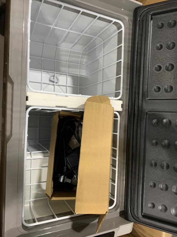 Photo 1 of (non functional, for parts) 
Alpicool T36 Dual Temperature Control 12 Volt Refrigerator 38 Quart Portable Car Fridge Freezer (-4°F~68°F) for Truck, RV, Boat, Camping and Travel