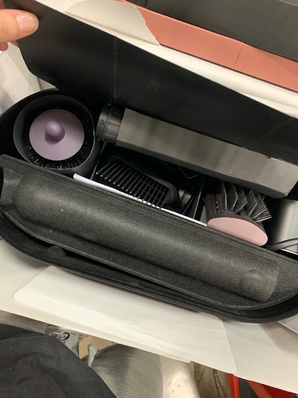 Photo 1 of **Parts Only** 
Dyson Limited Edition Airwrap i.d.™ Multi-Styler and Dryer Curly+Coily in Jasper Plum