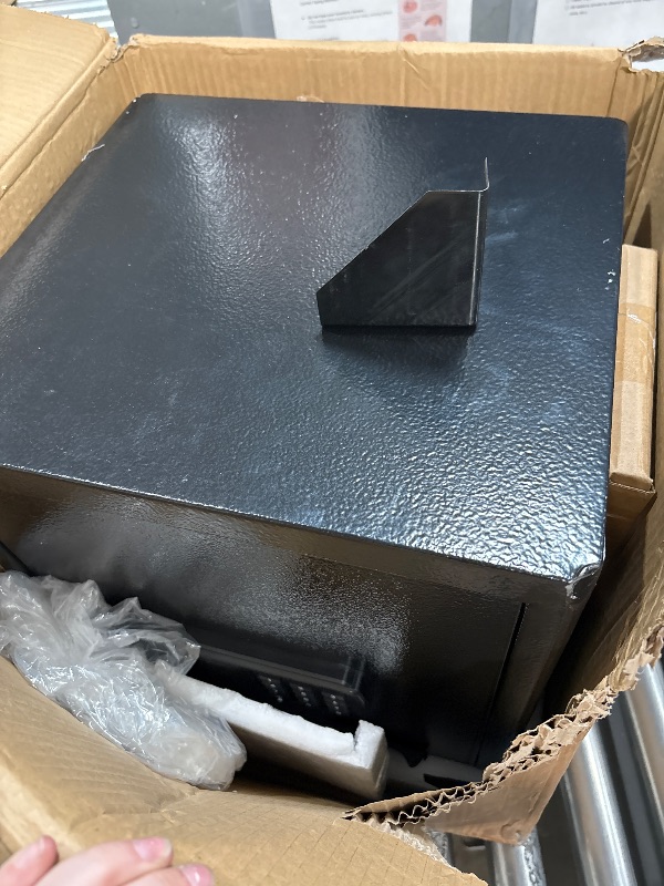 Photo 1 of Large Fire proof Safe Box for HOME USE, 2.3 Cuft Digital Security Box with Combination Lock & Fireproof A4 Document Bag, Home Safe Fireproof Waterproof for Money Medicine Documents Valuables