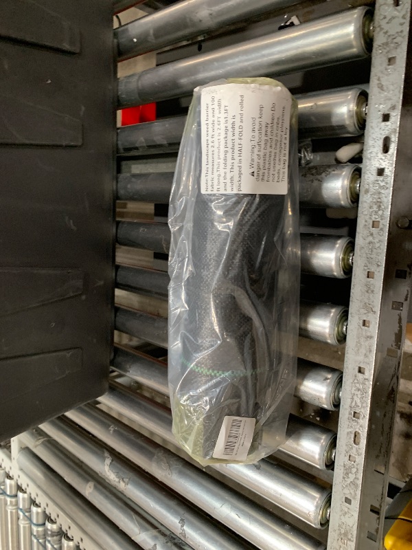 Photo 1 of 2.4oz-2.6FTx100FT Weed Barrier Landscape Fabric - Durable Weed Block Gardening Ground Cover Mat, Woven Geotextile Fabric for Underlayment, Commercial Driveway Stabilization, Weed Control Cloth