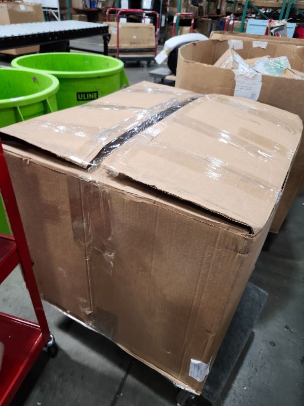 Photo 1 of ***************INCOMPLETE ITEM, THIS IS ONLY 1 BOX OUT OF A MULTI BOX SET******************
7 Seats Aluminum Patio Furniture Set, 5 Pieces Outdoor Sectional Sofa Conversation Set Sectional Sofa with 4" Armrest & 5" Thick Cushions & Coffee Table?Dark Grey
