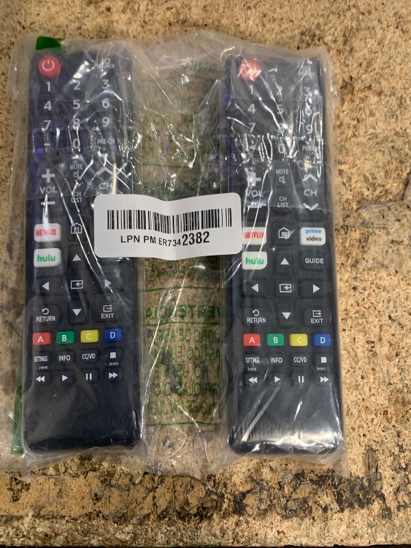 Photo 1 of ?Pack of 2? New Universal Remote for All Samsung TV Remote, Replacement Compatible for All Samsung Smart TV, LED, LCD, HDTV, 3D, Series TV