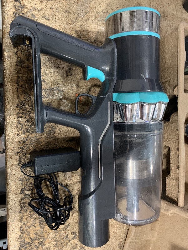 Photo 1 of ** PARTS ONLY ** Belife BVC11 Cordless Vacuum Cleaner, 2 Detachable Battery, Max 80mins Runtime, 25Kpa 380W Brushless Stick Vacuum, Lightweight Vacuum for Home Hardwood Floor Carpet Pet Hair, LED Touch Display