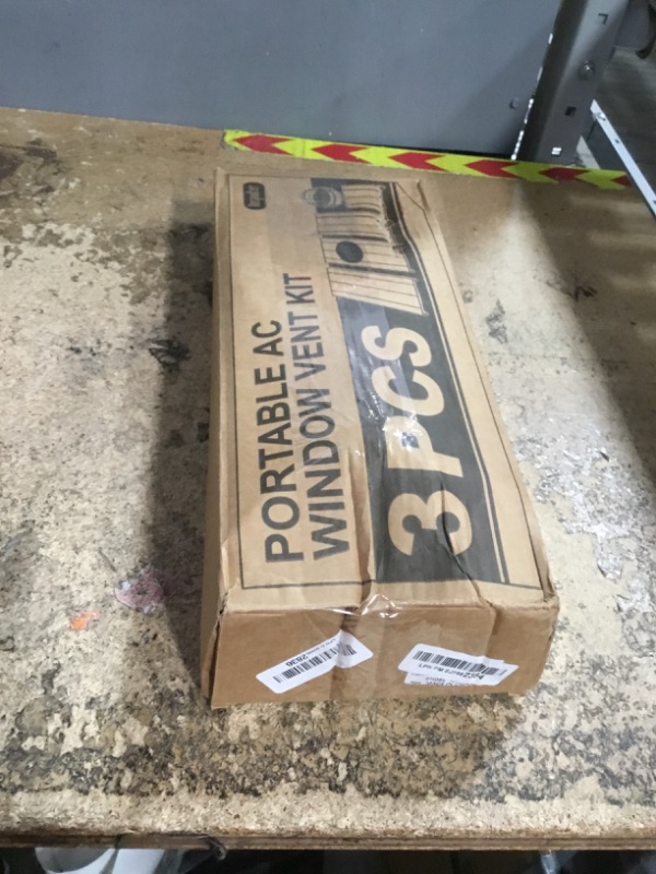 Photo 1 of Insputer Portable ac Window Vent Kit with Coupler, 2025 New Adjustable Air Conditioner Window Seal Kit for Sliding Window, Fit for AC with 5.9 & 5.1 Inch Diameter Exhaust Hose(3 Pcs)