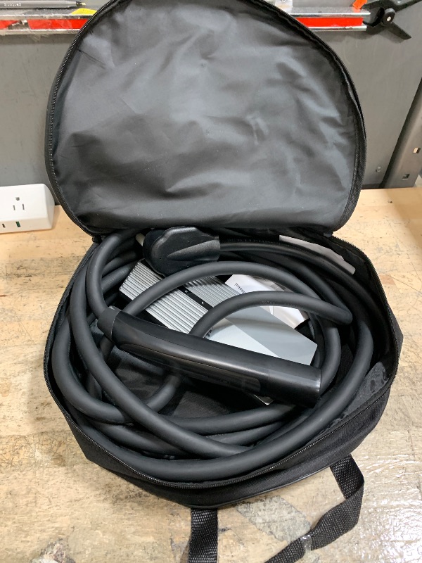 Photo 1 of AplysiaTech Level 2 Tesla Charger - 240V,32Amp, Max 7.6KW Power NACS Electric Vehicle Charging Station with NEMA 14-50 Plug, 21ft Extension Cord,Tesla Portable Charger Compatible with Model 3/Y/S/X