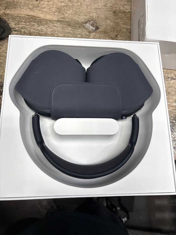 Photo 1 of Apple AirPods Max Wireless Over-Ear Headphones, Pro-Level Active Noise Cancellation, Transparency Mode, Personalized Spatial Audio, USB-C Charging, Bluetooth Headphones for iPhone - Midnight