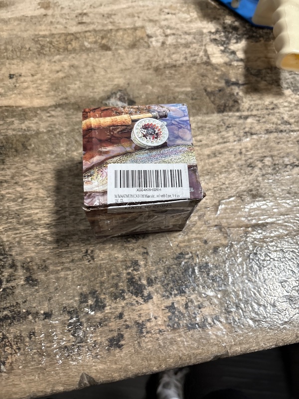 Photo 1 of M MAXIMUMCATCH Maxcatch ECO Pre-Loaded Fly Fishing Reel Aluminum Body with Fly Line, Backing, Leader(3/4wt 5/6wt 7/8wt) (Black ECO Reel with Line, 3/4 wt)