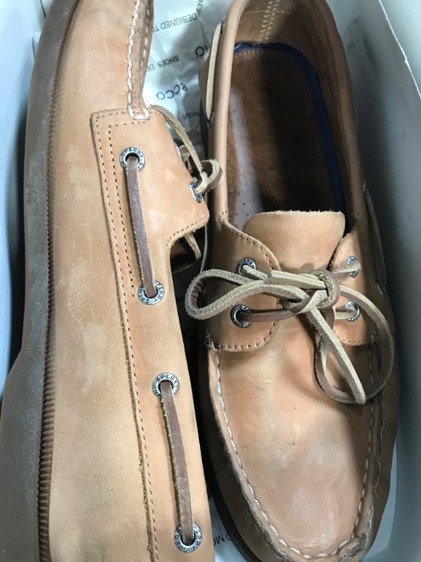 Photo 1 of ***USED***Sperry Men's Authentic Original 2-Eye Boat Shoe, Sahara, 11.5 M US