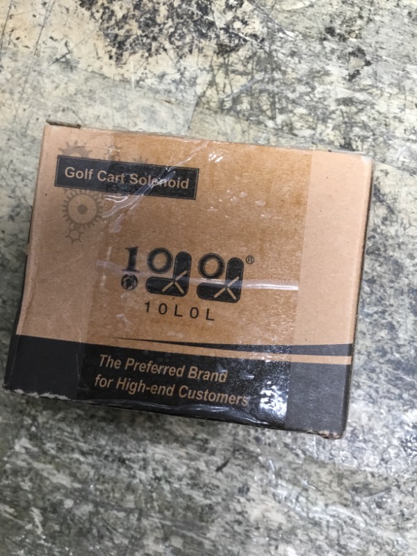 Photo 1 of 10L0L Golf Cart EZGO Solenoid 36 Volt for EZGO TXT,Marathon,Medalist Electric Models,4 Terminal #70 Series Solenoid Relay, Replace OEM 27855G01, 11761G1, 27855G02, 31680G1, 3016