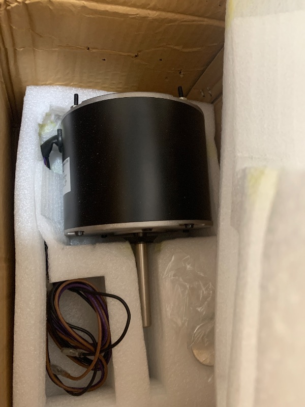 Photo 1 of 0131M00061SP, 1/4 Hp Condenser Fan Motor Replaces Goodman Condenser Fan Motor, Zongshan Broad-Ocean YDK-180S84062-01-830 RPM, 1-Speed, Replaces Amana Janitrol P/N: 0131M00014PS