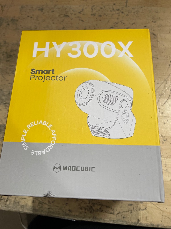 Photo 1 of ?Electric Focus?Projector with WiFi 6 and Bluetooth 5.0, Mini Portable Native 720P with 4K Support, Smart Proyector Built in Android 11, Auto Vertical Keystone, Home Movie Projectors for Outdoor