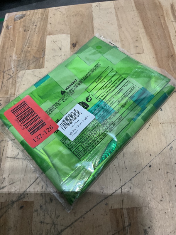 Photo 1 of 40 Inch Green Pixel Miner Number 1 Foil Balloon Set 5Pcs Large Mylar Mining Theme 1st Number Balloons for Boys Girls Pixel Cubes Video Game Birthday Party Decorations and soft baby einstein book