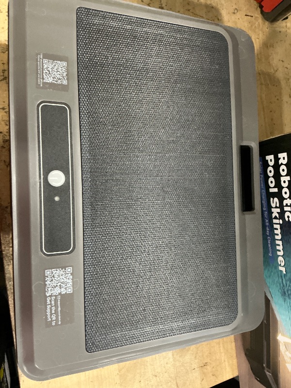 Photo 1 of 2025 Upgraded Solar Powered Robotic Pool Skimmer Surface Cleaner Dual Charging Options Smart Obstacle Avoidance 12 Hours Continuous Cleaning Ideal for Above Ground Pool -APP Support