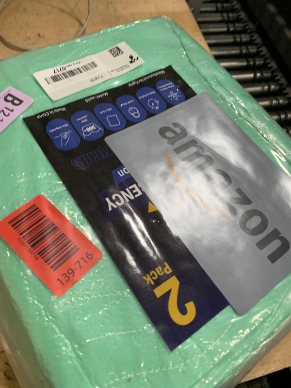 Photo 1 of 2 Pack 36” x 54” Extra Heavy Absorbency Washable Underpads, Waterproof Nursing Pads Incontinence Bed Pads, Reusable Washable Pee Pads for Dogs, Diaper Changing & Adults, Mattress Protector