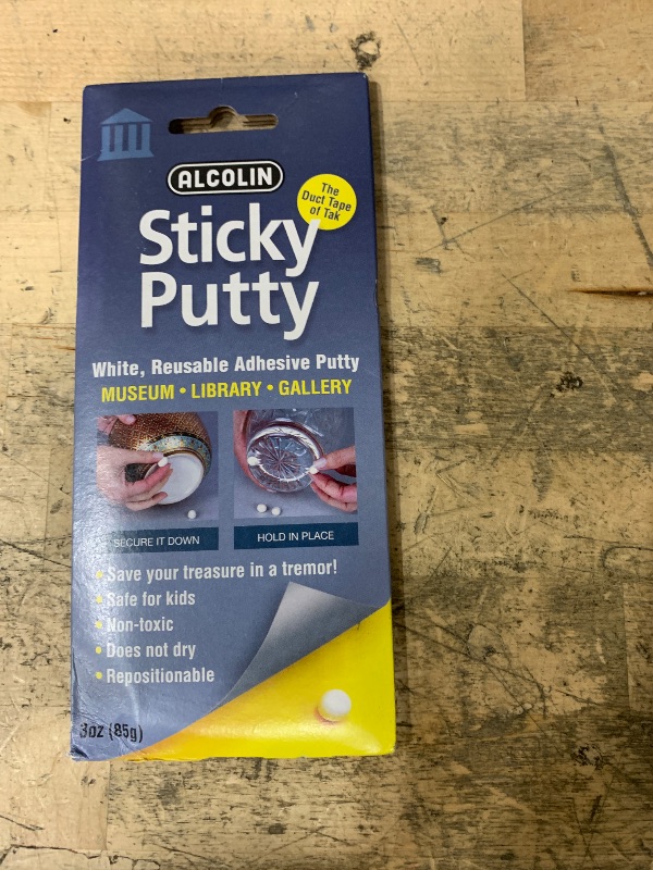 Photo 1 of 3oz Museum Sticky Putty Reusable Repositionable Museum & Gallery Quality Adhesive Putty, Won't Dry Out