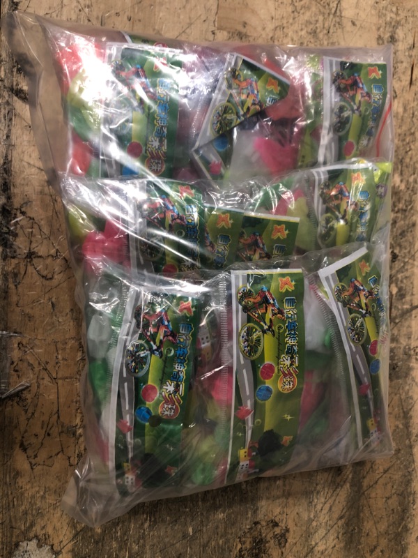 Photo 1 of 3Pack of JACCOS 170 Pcs Colorful Bicycle Spoke Beads Bike Spoke Decorations Bicycle Accessories Clip on Plastic Beads