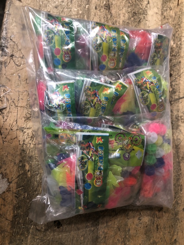 Photo 1 of 3Pack of JACCOS 170 Pcs Colorful Bicycle Spoke Beads Bike Spoke Decorations Bicycle Accessories Clip on Plastic Beads