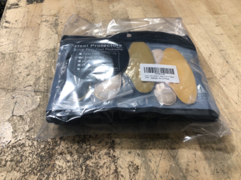 Photo 1 of 4 Pairs Heel Cushions Pads, Shoe Grips Liners Heel Protectors to Prevent Loose or Big Shoes, Heel Pain, Blisters and Rubbing, Anti Slip Shoe Fillers Make Shoes Fit Tighter