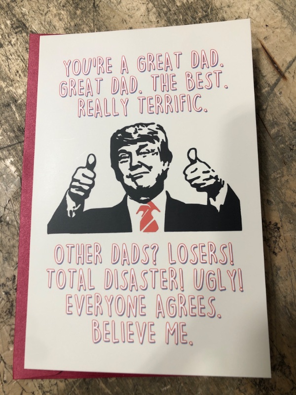 Photo 1 of 3Cards, gerdiny Funny Father's Day Card for Dad Husband Grandpa,Father's Day Gifts from Son Daughter,Best Dad's Gifts Ideas for Him Men