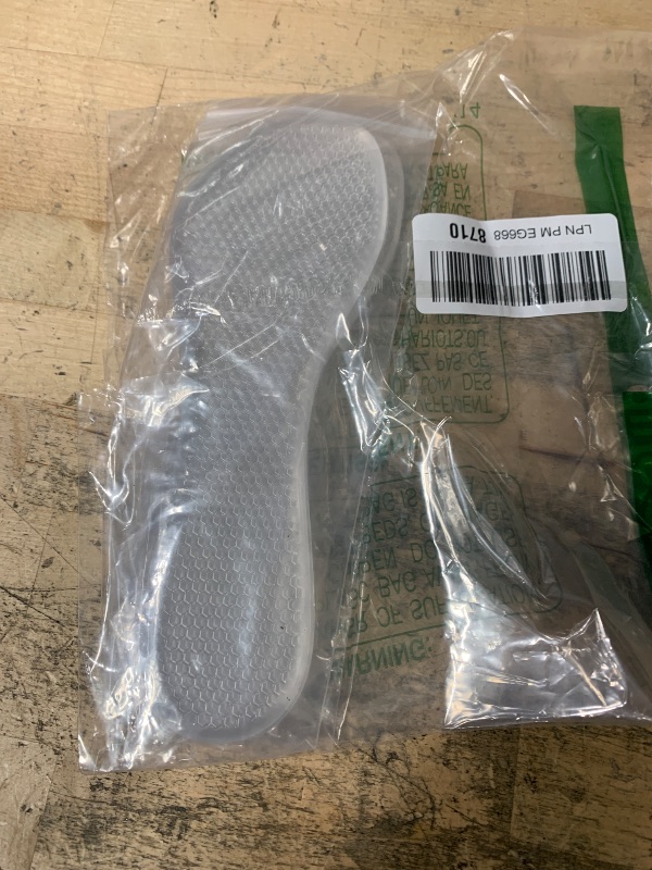 Photo 1 of 2 Pairs High Heel Inserts Women, Self-Adhesive Gel Sandal Inserts Insoles, New Anti Slip Design Comfort Insert, 3/4 Length Dress Shoe Inserts Pain Relief, Shock & Sweat Absorption, 2 Clear S
