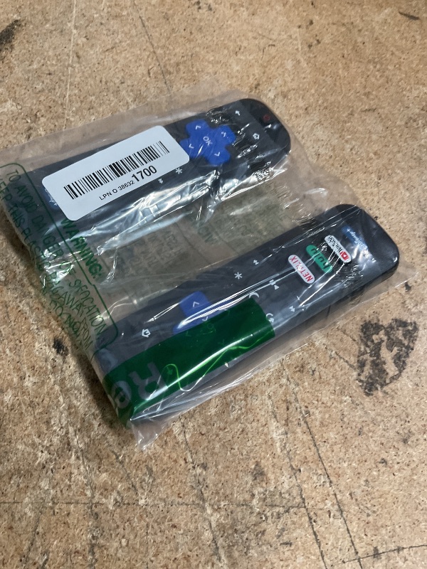 Photo 1 of (Pack of 2) Replacement-Remote-Control for Roku-TV,Compatible for TCL Roku/Hisense Roku/Onn Roku/Philips Roku Smart TVs(Not for Roku Stick and Box)