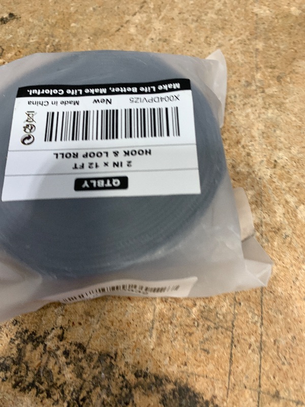 Photo 1 of 2in x 12ft | Hook and Loop Straps Heavy Duty | Double Sided Self-Gripping Strips | Reusable Multi-Purpose Wrap Roll for Home, Office, Data Center, and More