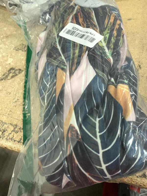 Photo 1 of ANRABESS Women Jumpsuits 2025 Casual Sleeveless Spaghetti Strap Boho Wide Leg Rompers Dressy Summer Outfits Vacation Clothes Leaf print Large