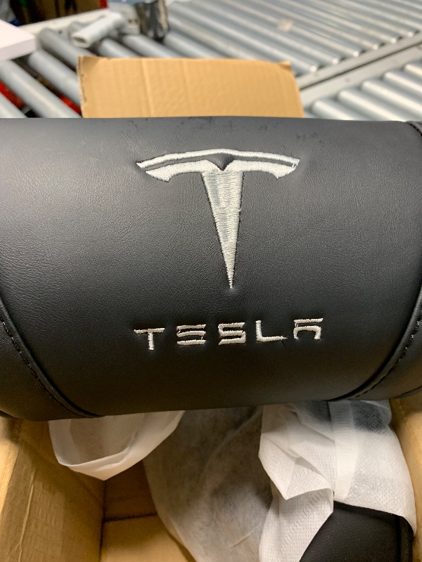 Photo 1 of (please see all images) TOPABYTE Car Neck Pillow for Tesla Model 3 Model Y Model S Model X Cybertruck and Most Cars, Memory Foam 