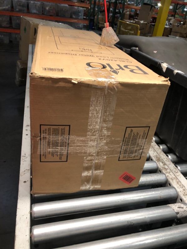 Photo 1 of ***DAMAGED - UNTESTED - SEE COMMENTS***
Brio Bottom Loading Water Cooler Dispenser for 5 Gallon Bottles - 3 Temperatures with Hot, Room & Cold Spouts, Child Safety Lock, LED Display with Empty Bottle Alert, Stainless Steel
