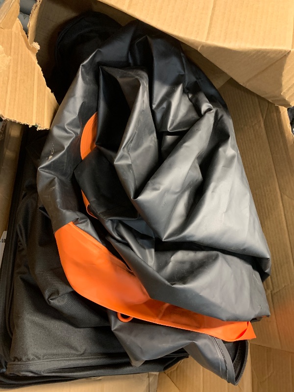 Photo 1 of (used)(see images) Mockins 30 Cu.Ft. Trailer Hitch Cargo Carrier Bag | 60"x24"x36" Waterproof Cargo Bag for Hitch Carrier & 6 Packing Cubes 29"x23"x12" |