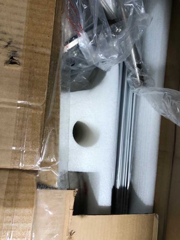 Photo 1 of ***PARTS ONLY***84 lnch lndustrial Celing Fan with Light and Remote Control,Large Celing Fan with 8 Brushed Nickel Aluminum Blades,6 Speed Noiseless DC Motor,Wet Rated Indoor Outdoor Ceiling Fans for Patio,Garage.