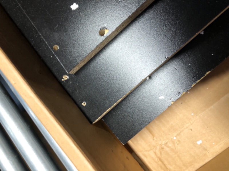 Photo 1 of ***DAMAGED - INCOMPLETE - SEE PICTURES***
Prepac Elite 32 inch Wall Cabinet, Black
