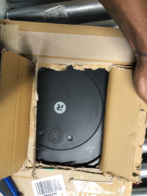 Photo 1 of ***(PARTS ONLY/ NON FUNCTIONAL)***iRobot Roomba Vac Robot Vacuum (Q0120) - Easy to use, Power-Lifting Suction, Multi-Surface Cleaning, Smart Navigation Cleans in Neat Rows, Self-Charging, Alexa
