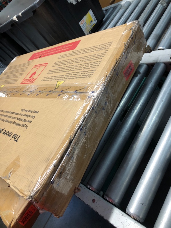 Photo 1 of ***DAMAGED - SEE PICTURES - UNABLE TO TEST***
Eco-Worthy 100W 12V Monocrystalline Rigid Solar Panels, 2 Pack (ECOM100W)