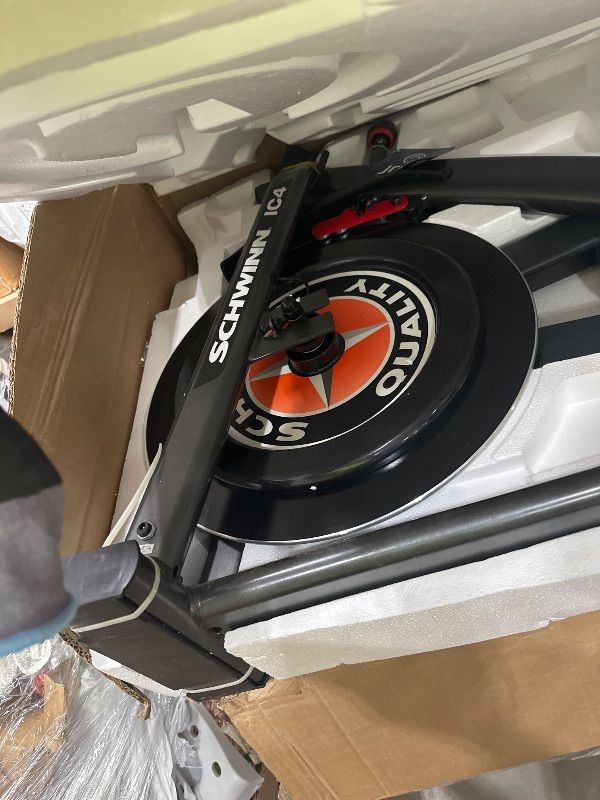 Photo 1 of ***(USED/ UNKNOWN IF MISSING PARTS/ UNABLE TO TEST ITEM)***
Schwinn Fitness IC4 Indoor Cycling Bike