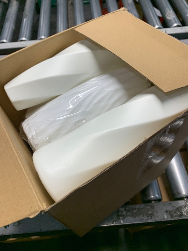 Photo 1 of (PLASTIC) Hoolerry 12 Pcs White Flower Vases Bulk for Centerpieces Plastic White Bud Vase for Flowers Ceramic Look Flower Vase Decorative Tall Unbreakable Vase for Flowers Home Office Table(Retro Style)