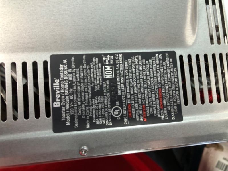 Photo 1 of ***HEAVILY USED AND DIRTY - POWERS ON - UNABLE TO TEST FURTHER - SEE PICTURES***
Breville BOV900BSS Smart Oven Air Fryer Pro and Convection Oven, Brushed Stainless Steel