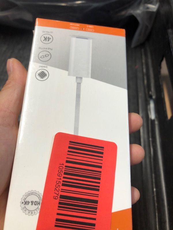 Photo 1 of ***FACTORY SEALED***USB C to HDMI Adapter [MFi Certified] Type-C Digital AV Adapter for iPhone 15 to Monitor 4K HDMI Female to Type-C Male Converter for MacBook Pro/Air, iMac, Dell XPS, iPad Pro, Galaxy S23, More (White)