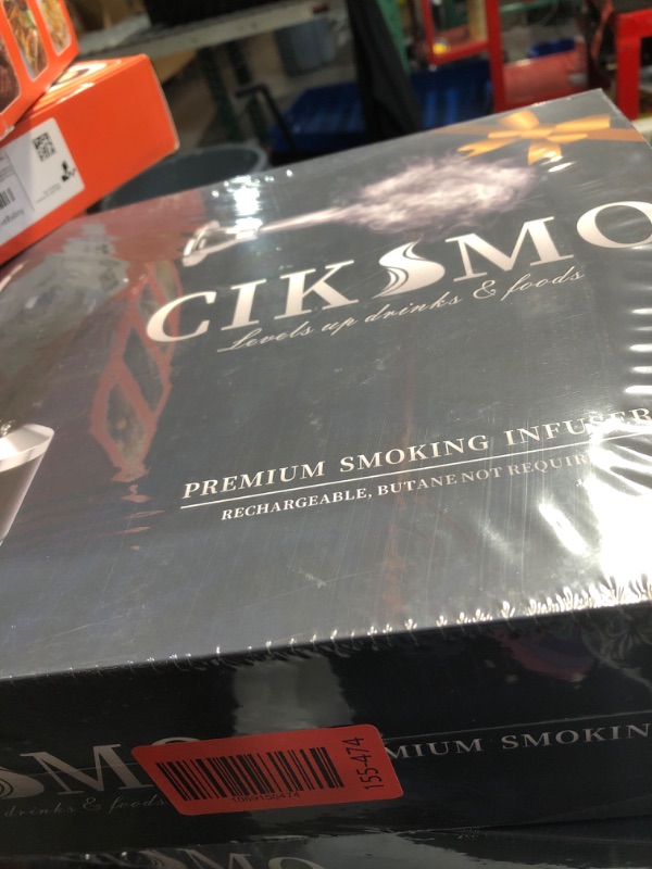 Photo 1 of ***FACTORY SEALED***Electric Whiskey Smoker Kit - Rechargeable Smoker Gun for Drinks Food, Smoked Old Fashion Cocktail Bourbon Infusing Kit, 8 Wood Chips, Birthday Unique Gifts for Men Husband, Bar Tool Set, Brown