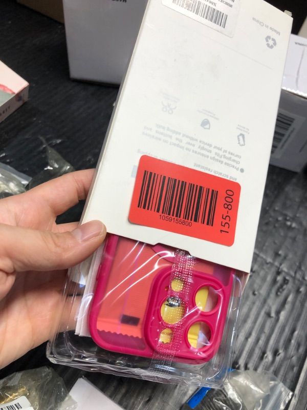 Photo 1 of SPIDERCASE Designed for iPhone 16 Pro Case, Magnetic Translucent [2 Tempered Glass Screen Protector] [Full Camera Protection] Anti-Fingerprint Anti-Scratch for iPhone 16 Pro 6.3”, Hot Pink