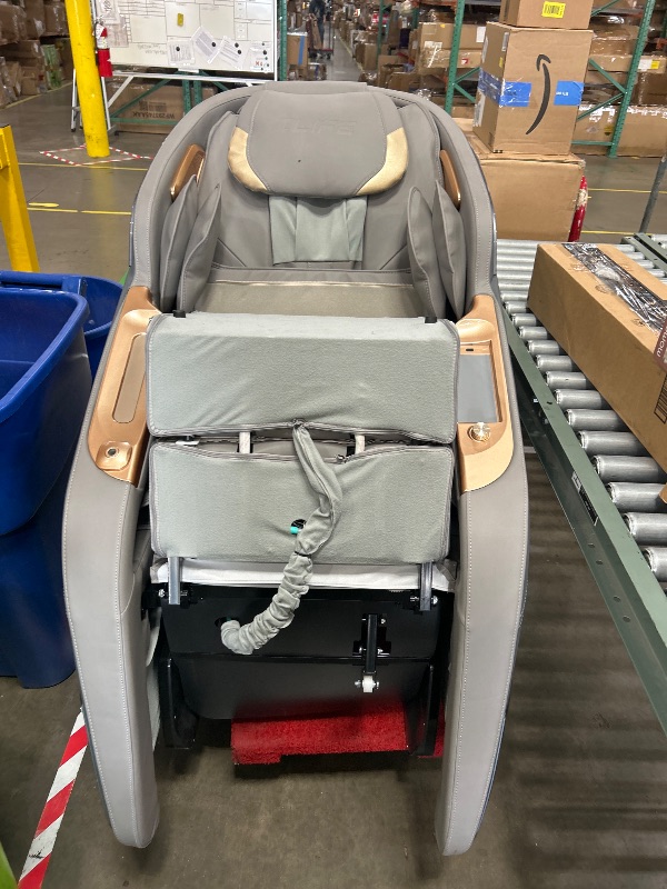 Photo 1 of ***TRUCK/TRAILER PICKUP ONLY***TLIFE Massage Chair Full Body, 160°Zero Gravity Recliner with Body Scan, 50" SL-Track Shiatsu Massage Chair, Fixed Point Massage, Foot Rollers, 12 Auto Modes, Deep Yoga Stretch, Heating, Grey