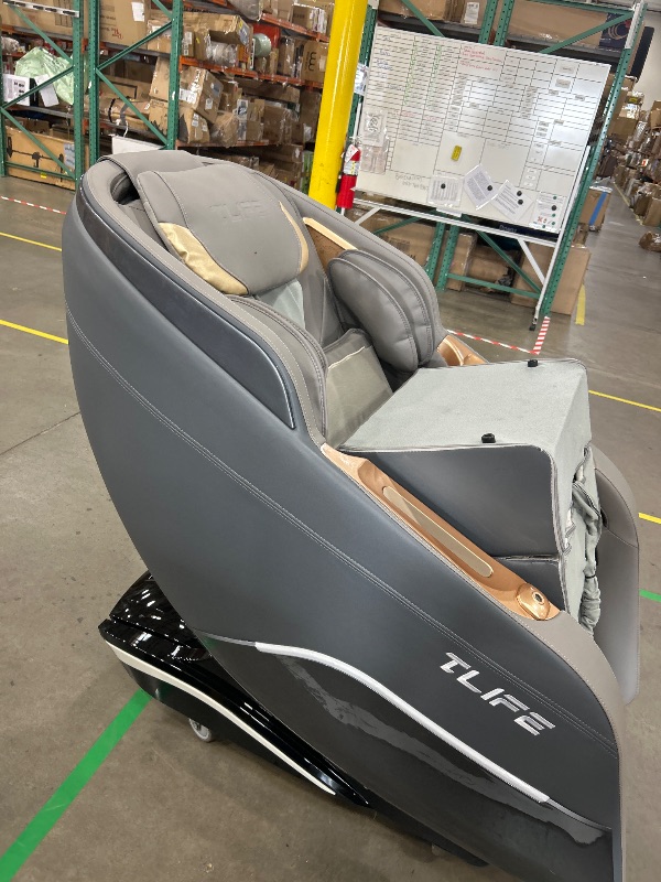 Photo 1 of ***TRUCK/TRAILER PICKUP ONLY***TLIFE Massage Chair Full Body, 160°Zero Gravity Recliner with Body Scan, 50" SL-Track Shiatsu Massage Chair, Fixed Point Massage, Foot Rollers, 12 Auto Modes, Deep Yoga Stretch, Heating, Grey
