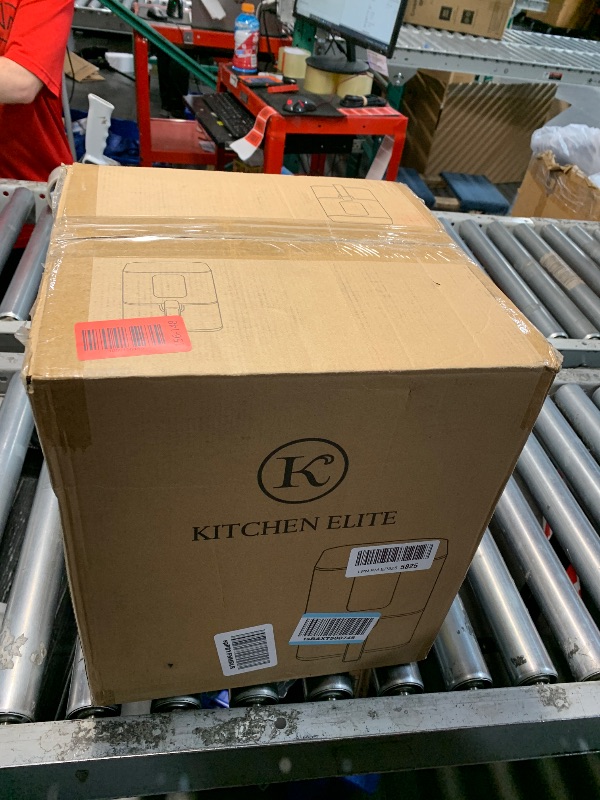 Photo 1 of (NON-FUNCTIONAL) (PARTS) Air Fryer Oven 4.5QT, Space Saving, 1 Touch Digital Display, Compact, Non-stick And Dishwasher Safe Basket, Black & Stainless Steel,Update