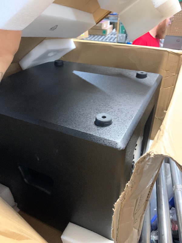 Photo 1 of ***PARTS ONLY***MINOR DENT** SEE PHOTOTS**
ALTO TS12S 2500W 12" Subwoofer, Powered PA Speaker with 6 Selectable DSP Modes, Easy Setup, 130 dB, 3" Voice Coil, Superior Bass