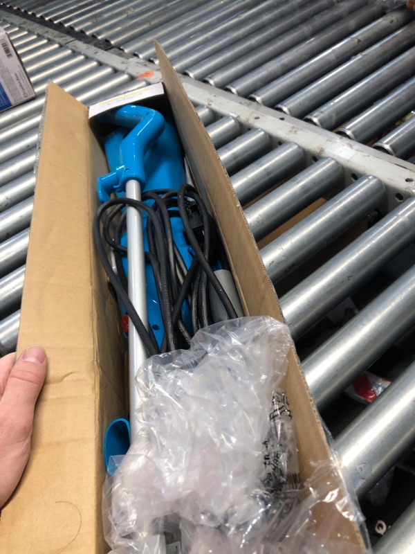 Photo 1 of (used)(dirty) Bissell Featherweight Stick Lightweight Bagless Vacuum with Crevice Tool, 2033, One Size Fits All, Blue