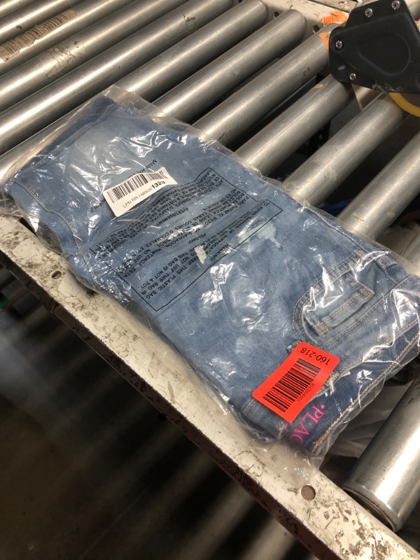 Photo 1 of ***PARTIAL SET ONLY ONE - PRICE ADJUSTED*** The Children's Place Baby Boys' and Toddler Denim 5-Pocket Shorts, Rigid Dark Wash 2-Pack, 14
